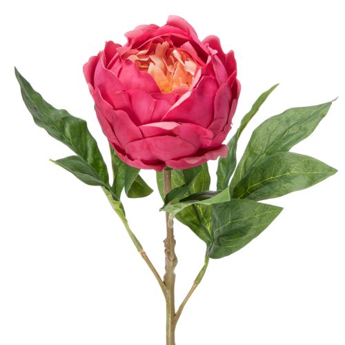 gjenstander Kunstig peonblomst for elegant interiørdekorasjon, 58 cm
