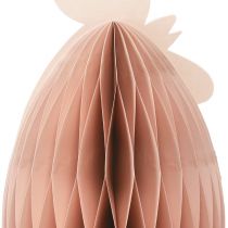 gjenstander Honeycomb figur påskepynt kylling appelsin 28,5×15,5×30cm