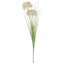 gjenstander Kunstig blomsterkule blomst allium prydløk kunstig rød grønn 90cm