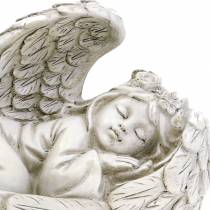 gjenstander Dekorativ engel som sover 18cm x 8cm x 10cm