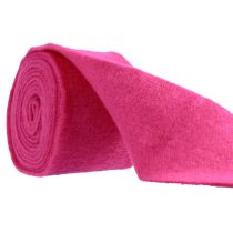 gjenstander Filtbånd rosa ullbånd ull filt pottebånd dekorativt stoff 15cm 5m