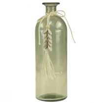 gjenstander Flasker dekorativ glass vase cowrie skjell maritime H26cm 2stk