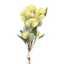 gjenstander Fat Høne Grønn Sedum Stonecrop Kunstige Blomster 41cm 3stk