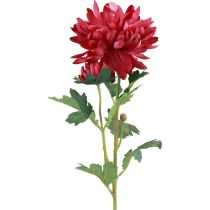 gjenstander Kunstige blomster dekorative georginer kunstige blomster Bordeaux 61cm