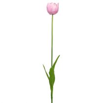 gjenstander Kunstige blomster tulipaner fylt gammel rose 84cm - 85cm 3stk