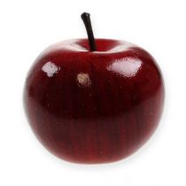 gjenstander Kunstige epler røde, skinnende 6cm 6stk