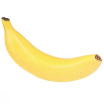 gjenstander Kunstig banan dekorasjon gul kunstig frukt som ekte 18cm