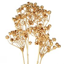 Kunstige planter lin kunstig gull Adventspynt 54cm 4stk