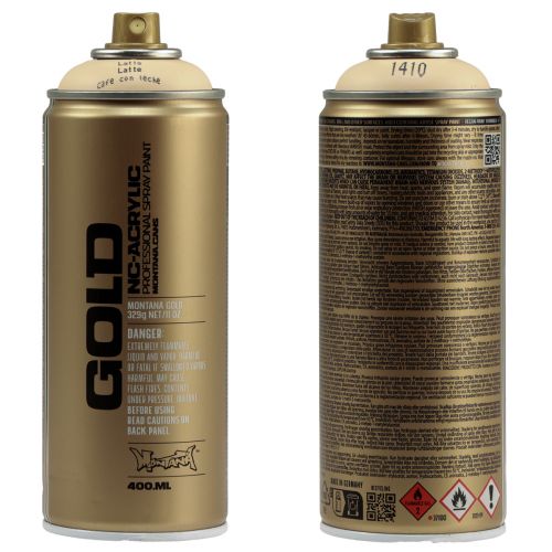 gjenstander Spraymaling Spray Beige Montana Gold Latte Matt 400ml