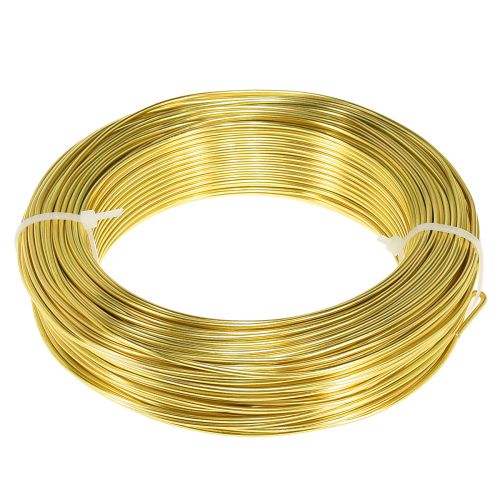 gjenstander Craft wire gull aluminium wire for håndverk Ø2mm L60m