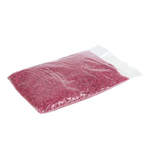 gjenstander Dekorative granulat fuchsia dekorative steiner 2mm - 3mm 2kg