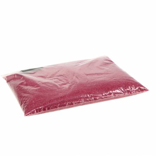 gjenstander Farge sand 0,5mm fuchsia 2kg