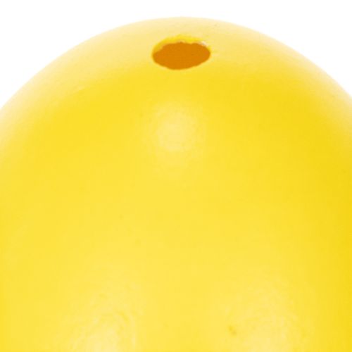 gjenstander Påskeeggdekorasjon, ekte gåseegg for vårlig romdekorasjon, 7 cm, 10 stk.