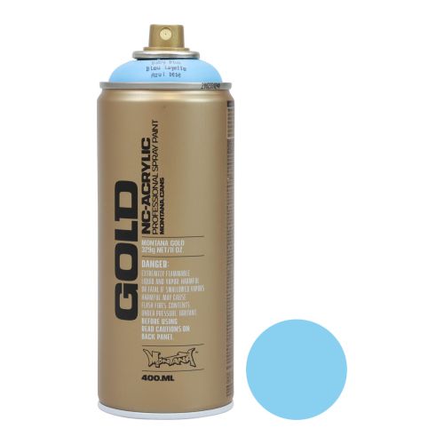 Malingsspray lyseblå spraymaling Montana Gold babyblå 400ml