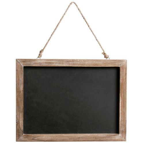 Floristik24 Tavle for oppheng av vintage treplate natur 40×30cm