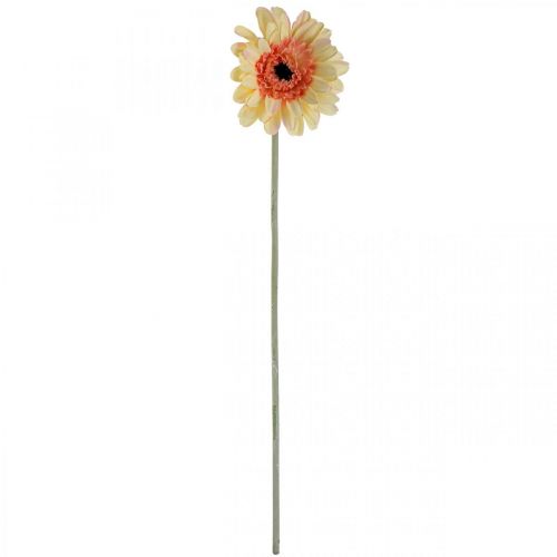 gjenstander Kunstig gerbera blomst kunstig blomst aprikos Ø11cm L50cm