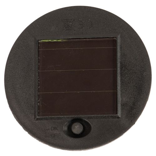 gjenstander Solcelledrevet hagelampe, rottingstil, for romantiske kvelder utendørs, 86 cm