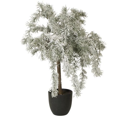 Mini juletre Potted Cedar Snow Kunstig H60cm