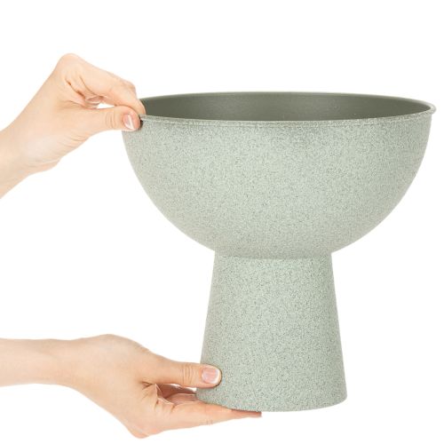 gjenstander Skål med stativ for planter, dekorativ skål, 25 cm
