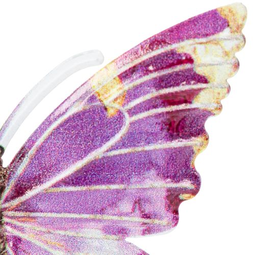 gjenstander Sommerfuglanhengdekorasjon for kunstnerisk utsmykning av oppholdsrom, 8 cm, 5 stk.