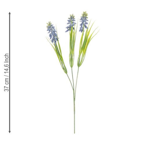 gjenstander Kunstig blomsterbukett, vårdekorasjon for stue og kontor, 37 cm