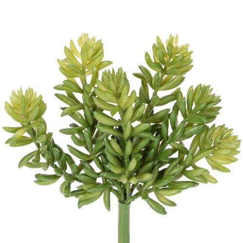 gjenstander Kunstig sukkulentblomst for vedlikeholdsfri design av oppholdsrom og kontorer, 15 cm, 6 stk.