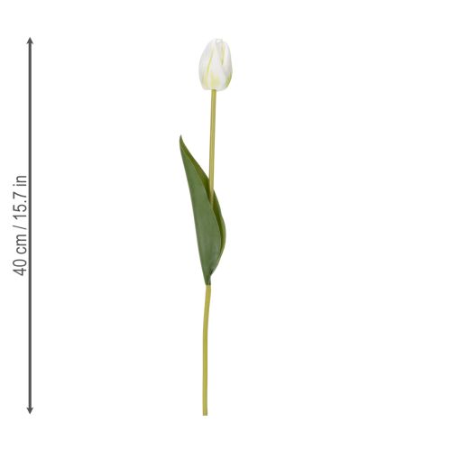 gjenstander Dekorative kunstige tulipanblomster for stilig interiørdesign, 40 cm, 5 stk.