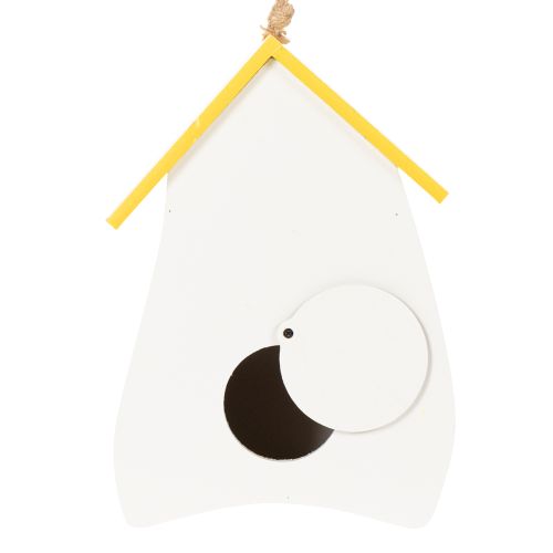 gjenstander Dekorativt fuglehus med blomstermønster for innendørs og balkongbruk, 21 cm