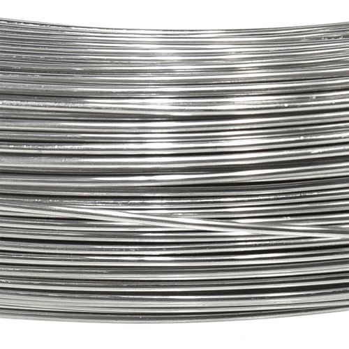 gjenstander Craft wire sølv aluminium wire dekorativ wire Ø1,5mm 1000g