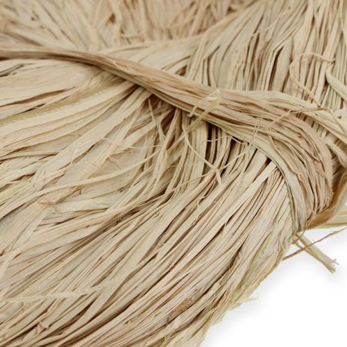 gjenstander Raffia bast, naturlig flair bast 1kg