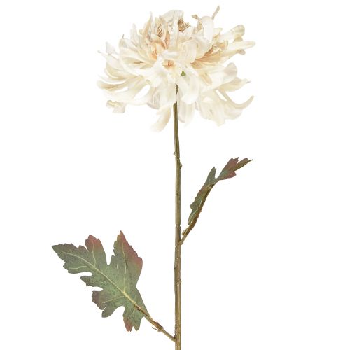Krysantemum Kunstige Dekorative Blomster Krem L72cm 2stk