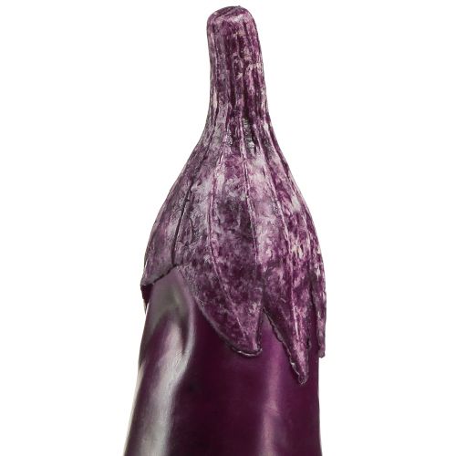 gjenstander Grønnsaksdekor auberginemat dummy 15cm