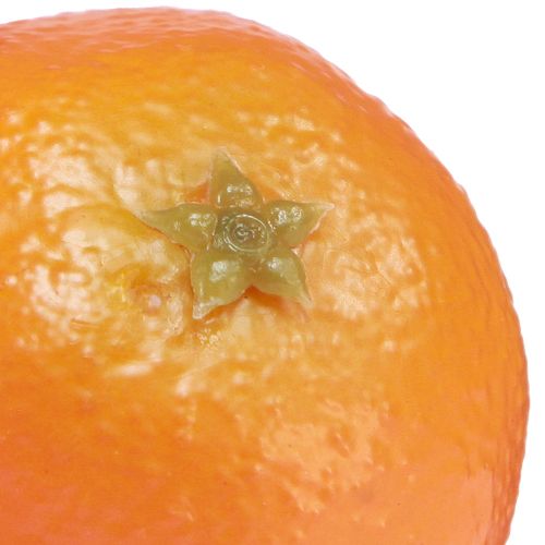 gjenstander Kunstig mandarin dekorativ frukt kunstig frukt Ø6cm H5cm