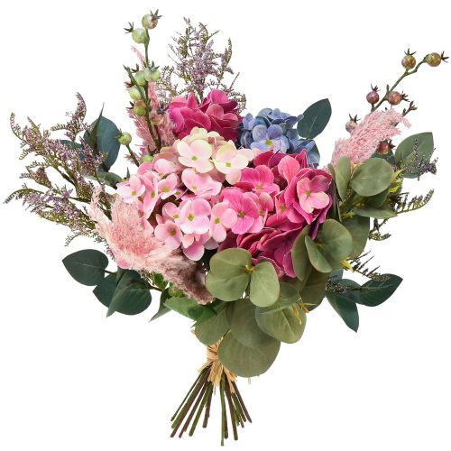 gjenstander Kunstig blomsterbukett kunstig hortensia kunstige blomster 50cm