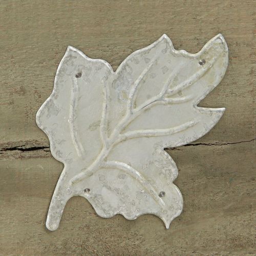 gjenstander Shabby Chic Treplantekasse Grå 11×14,5×14cm