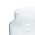 Floristik24 Glassvase Rund blomstervase Stor 100 % resirkulert glass H20 Ø17cm