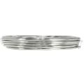 Floristik24 Aluminiumstråd sølv skinnende håndverkstråd dekorativ wire Ø5mm 1kg