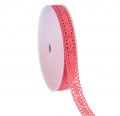 Floristik24 Blondebånd dekorativt bånd gavebånd rosa B18mm L20m